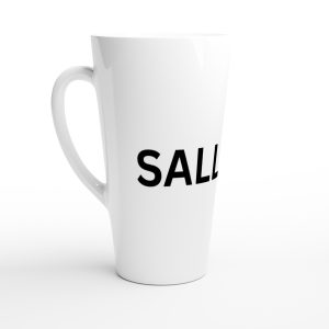 Salliday Latte 17oz Ceramic Mug